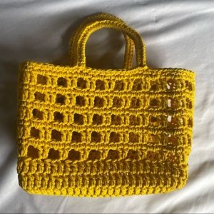 crochet y2k mini bag